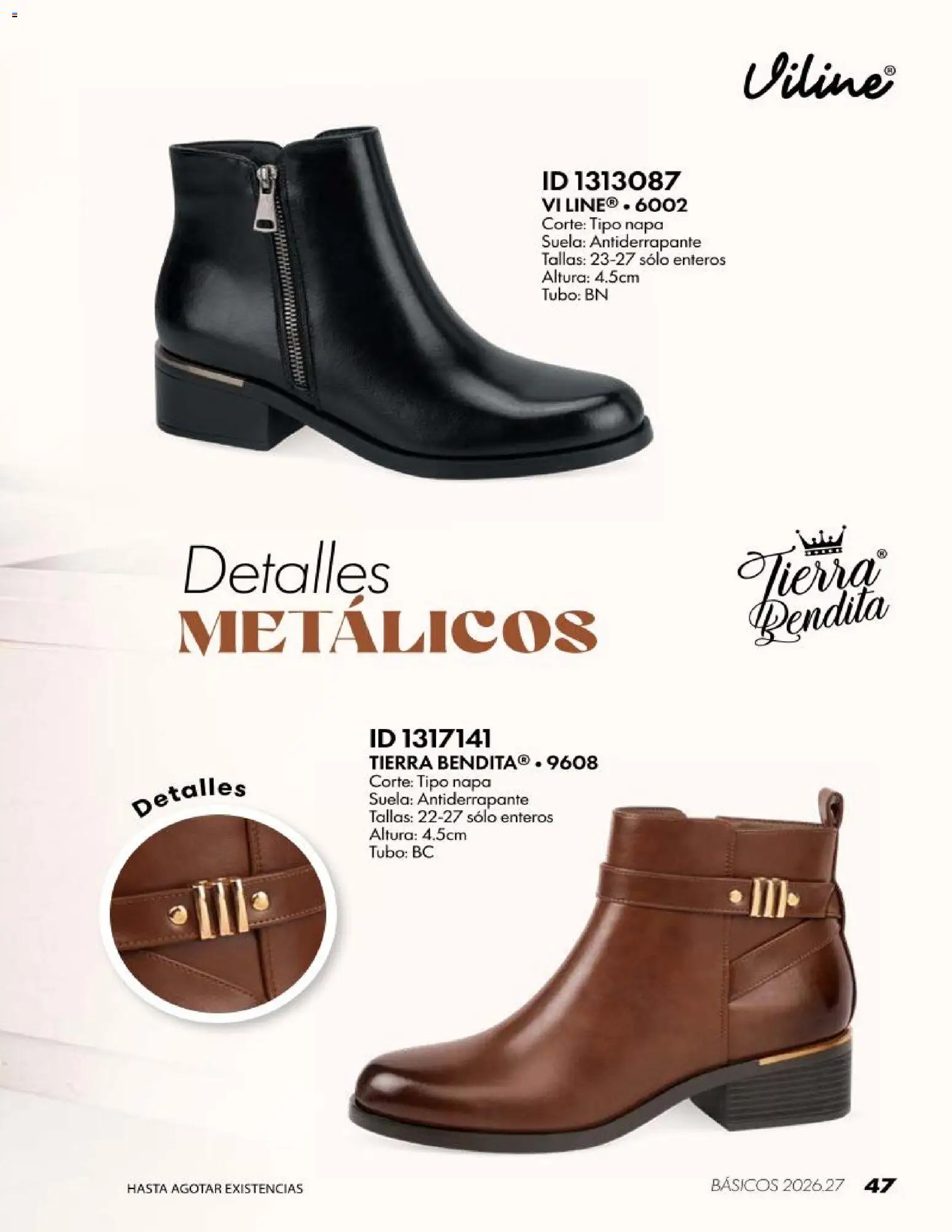 Nuevas ofertas de Price Shoes válidas en toda la República Mexicana desde el 20/10/2026. ¡Encuentra las mejores ofertas en Price Shoes catálogo Botines Basicos! | Página: 47
