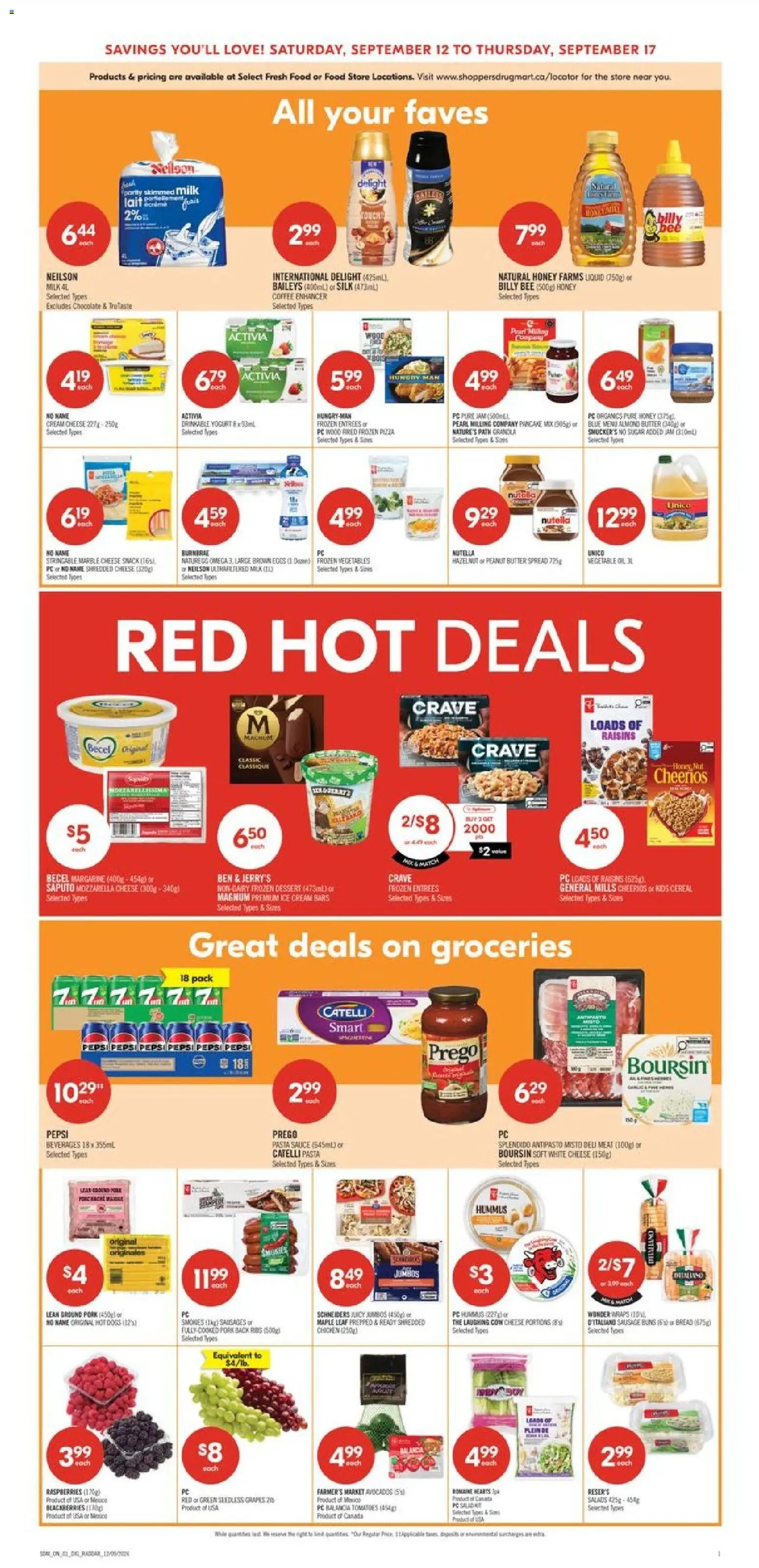 Shoppers flyer valid from Sep 12, 2026 | Page: 5