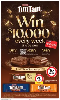 Preview of Coles catalogue - valid from 01/07/2026 | Page: 26 | Products: Chocolate, Biscuits, Coat