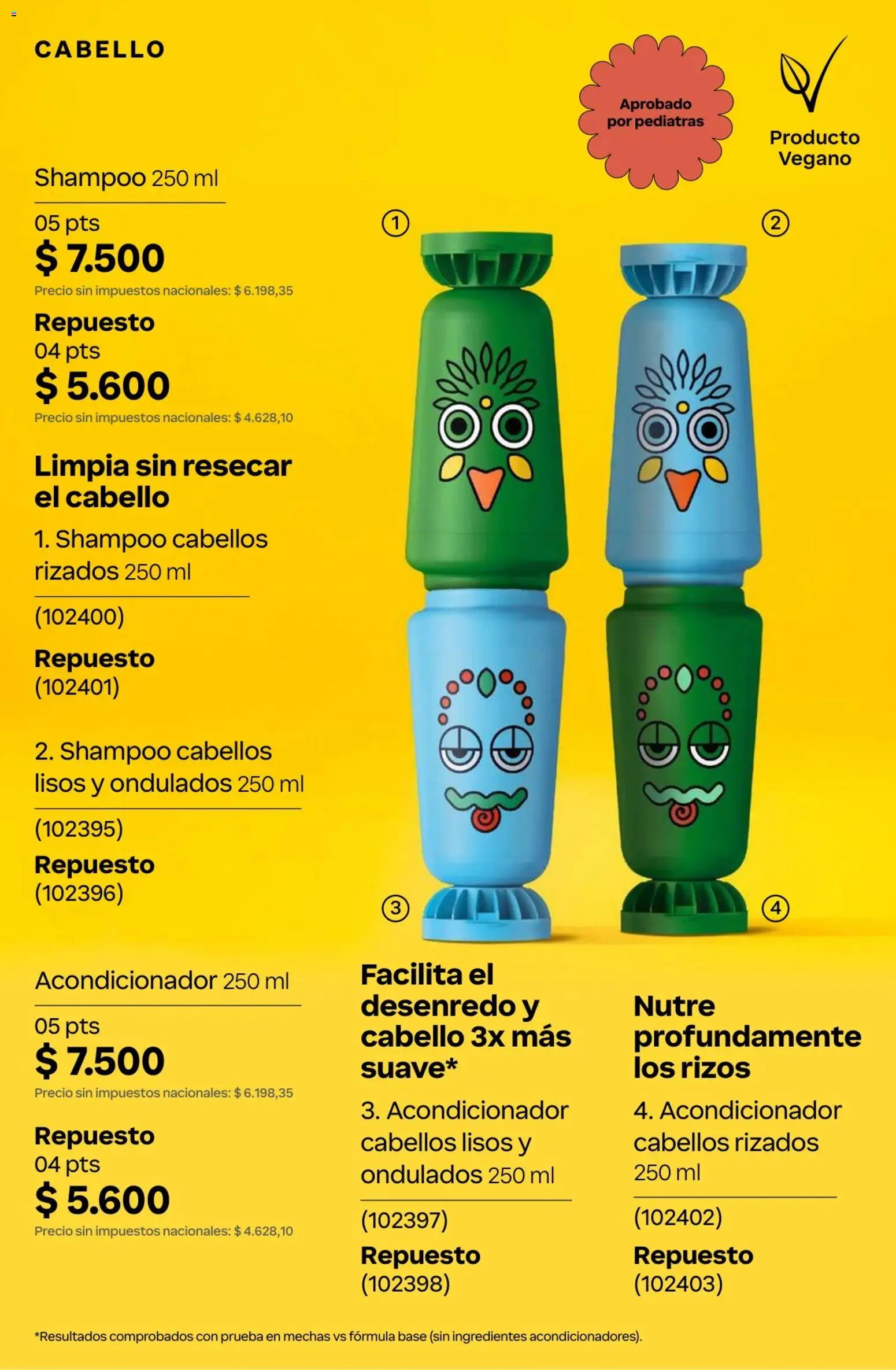Catálogo Natura Ciclo 7 │ válido desde el 06.05.2026 | Página: 276 | Productos: Shampoo, Acondicionador
