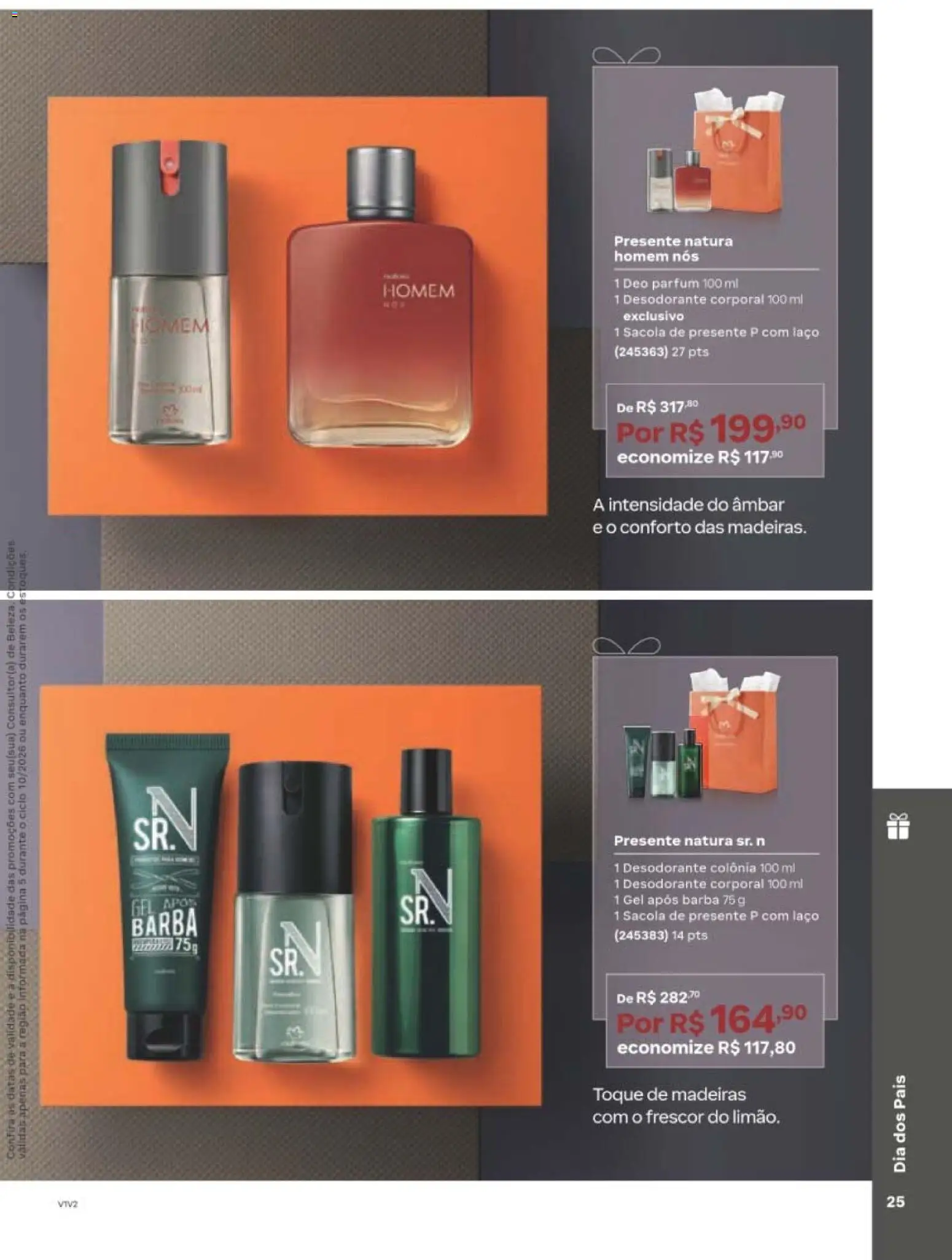 Natura Folheto - válido de 22/06/2026 | Página: 25 | Produtos: Madeiras, Desodorante