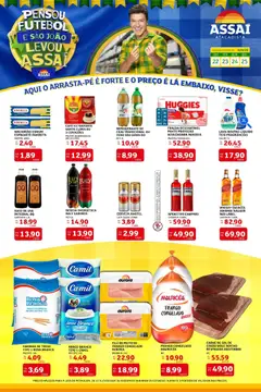 Assaí Atacadista ofertas - PE - Pré-Visualização do folheto da loja Assaí Atacadista, válido de 22.06.2026