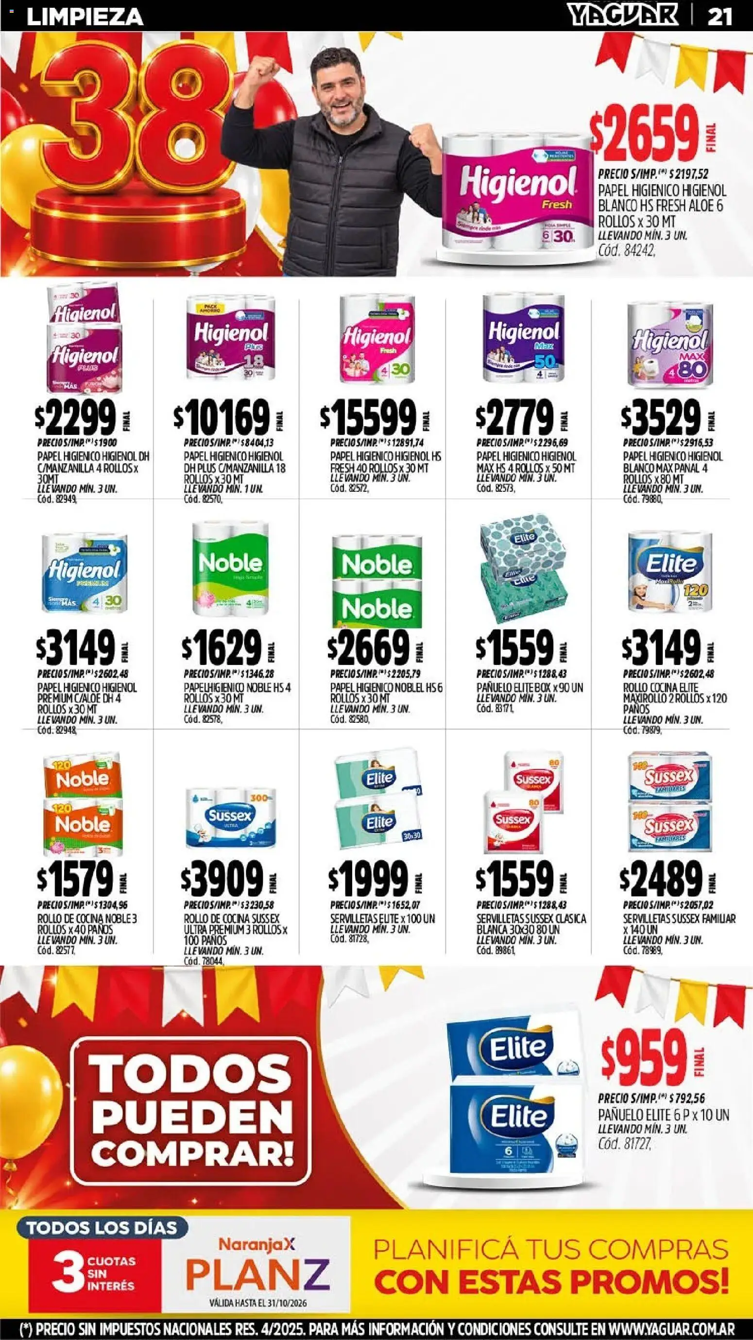 Yaguar - Oferta Semanal Neuquen │ válido desde el 12/10/2026 | Página: 23