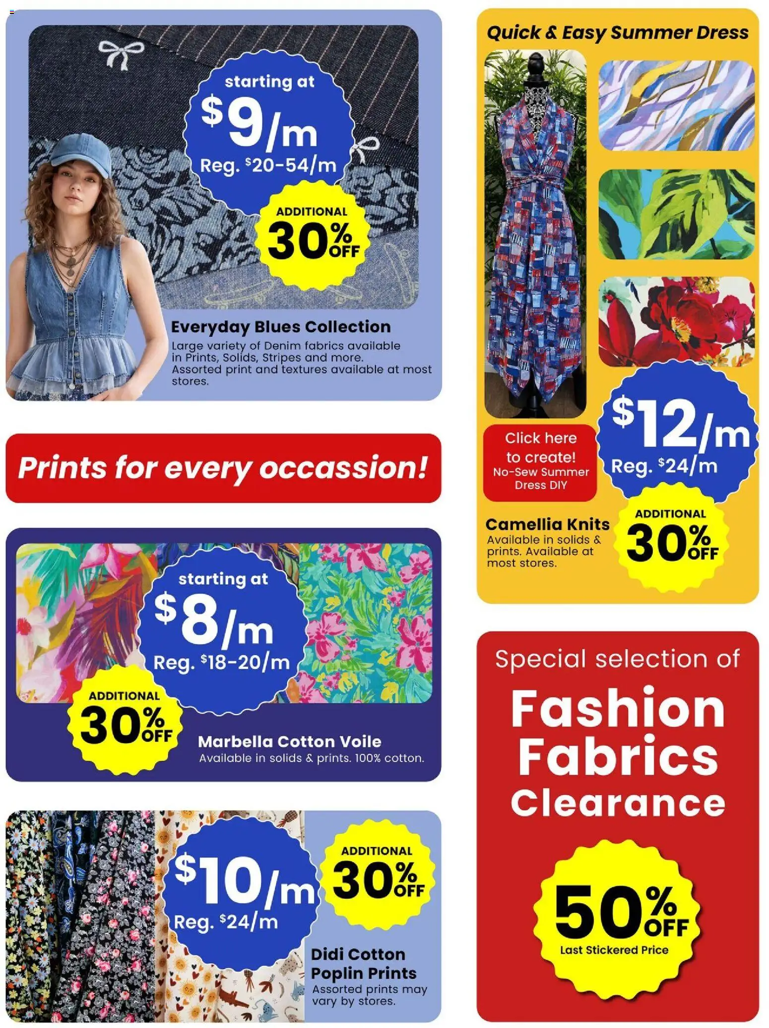 Fabricland flyer valid from Aug 1, 2026 | Page: 4