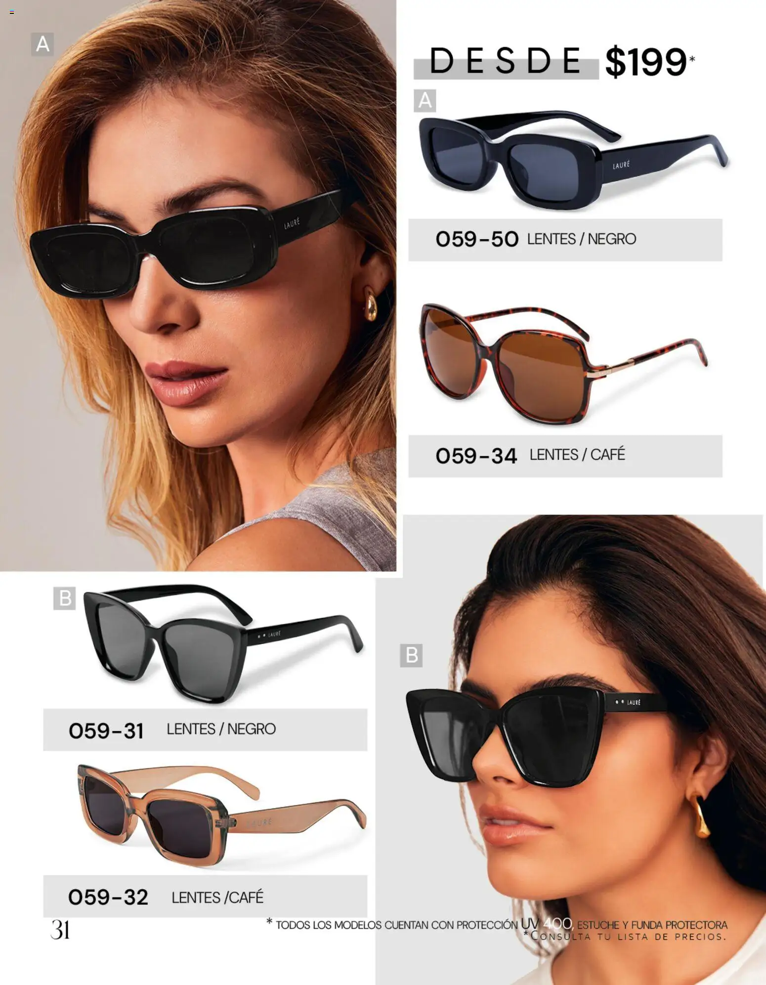 Nuevas ofertas de Cklass válidas en toda la República Mexicana desde el 08/07/2026. ¡Encuentra las mejores ofertas en Cklass catálogo Handbags! | Página: 41 | Productos: Lentes, Café, Estuche, Funda