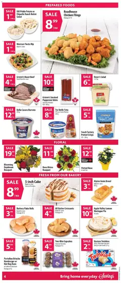 Preview of Co-op Food weekly flyer / circulaire from shop Co-op Food valid from Jul 9, 2026 | Page: 8 | Products: Beef, Bakery, Butter, Chocolate