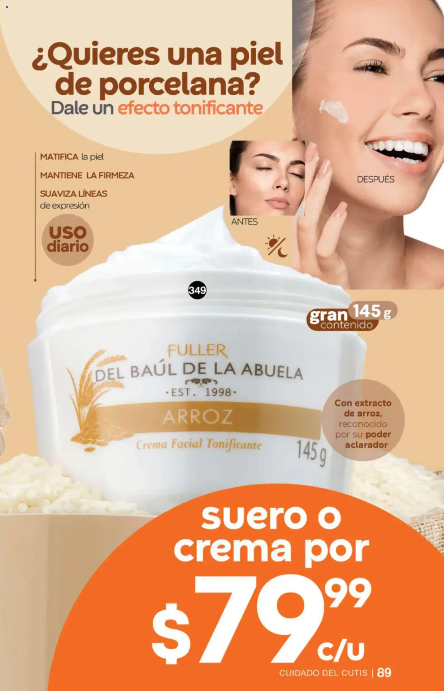 Nuevas ofertas de Fuller válidas en toda la República Mexicana desde el 27/05/2026. ¡Encuentra las mejores ofertas en Fuller campaña 4 2026! | Página: 89