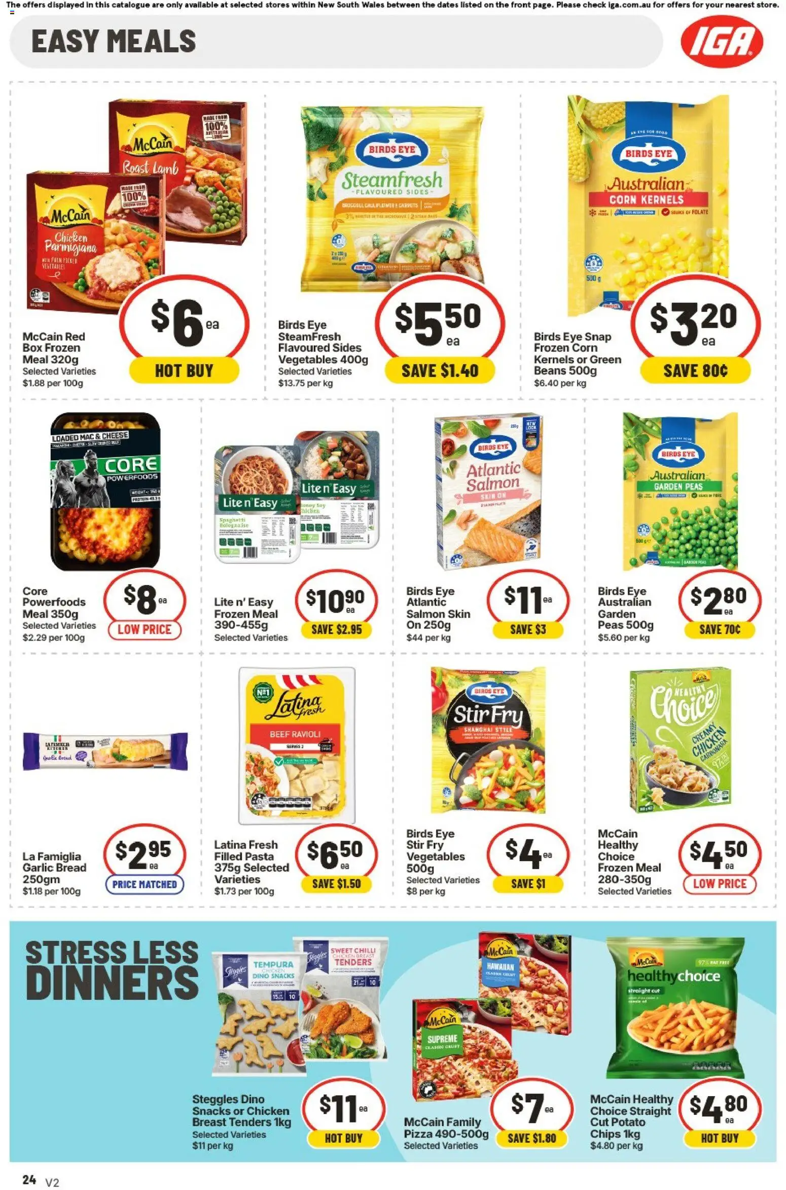 IGA catalogue - valid from 02/09/2026 | Page: 23 | Products: Corn, Cheese, Salmon, Chilli