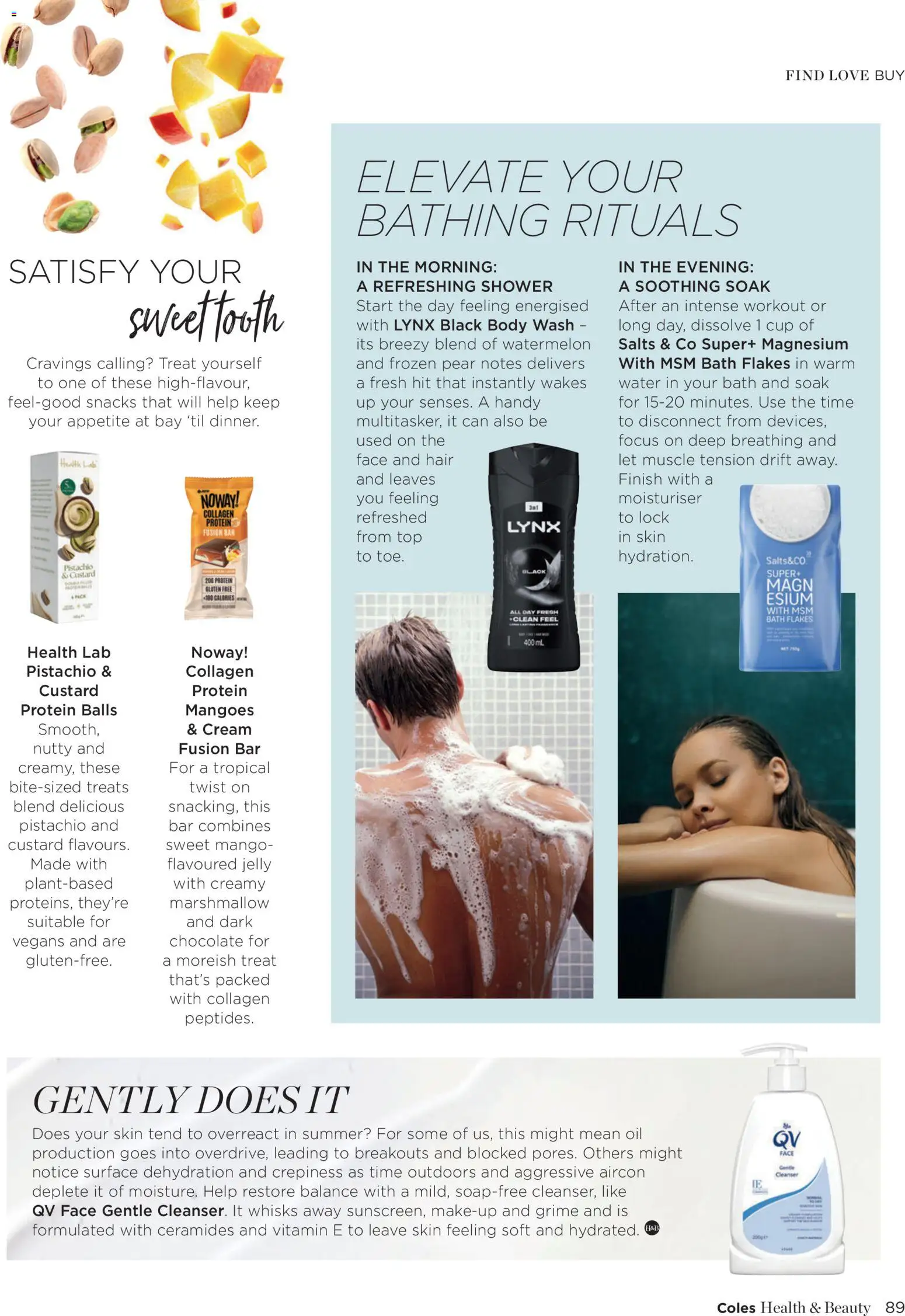 Coles catalogue - valid from 06.01.2026 | Page: 89 | Products: Bath, Chocolate, Pear, Vitamin