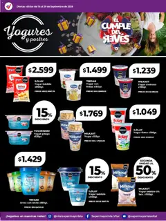 Vista previa Vital - Especial de frescos válido desde el 14/09/2026 | Página: 5 | Productos: Yogur griego, Ananá, Arroz con leche, Yogur cremoso