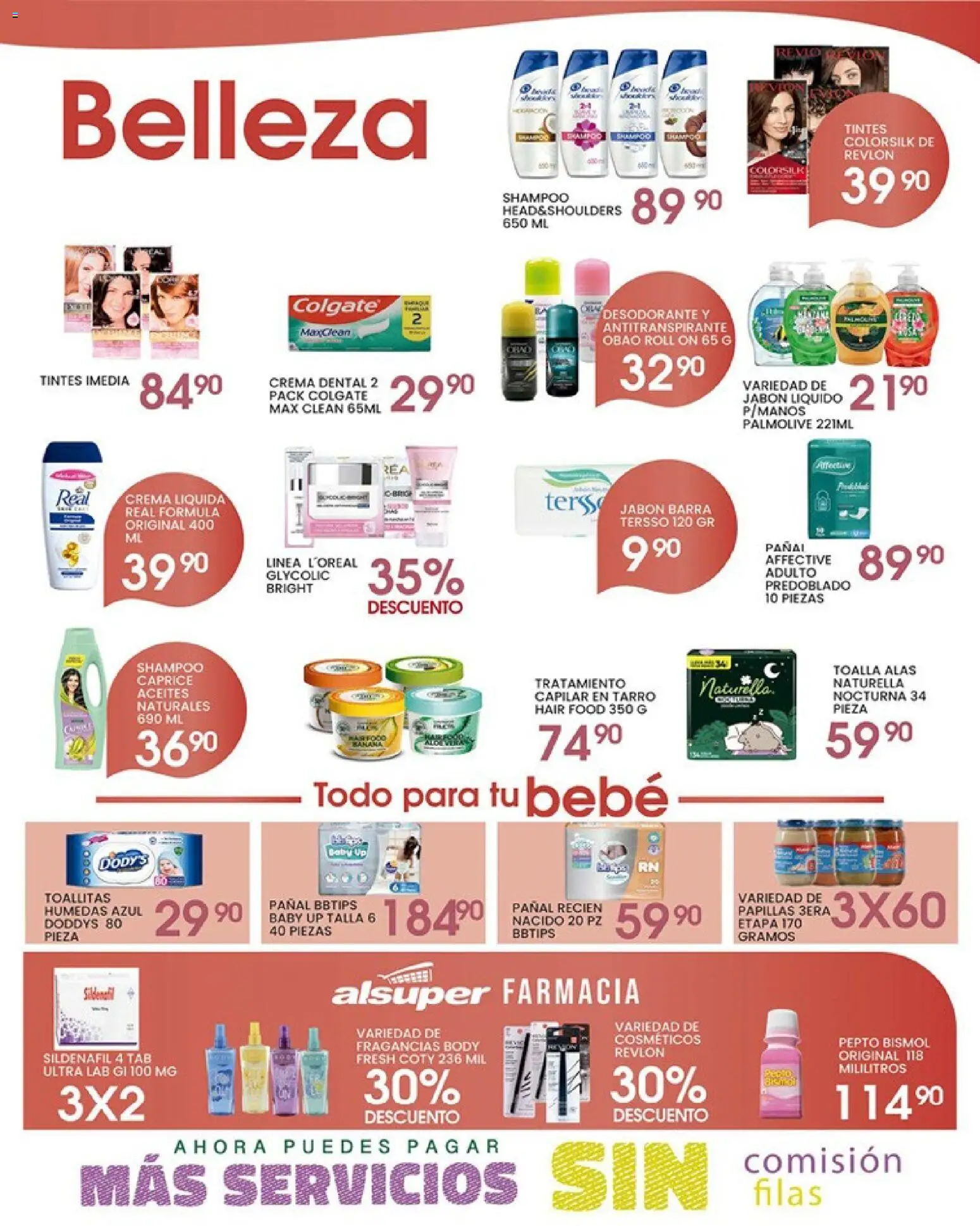 Nuevas ofertas de Alsuper válidas en toda la República Mexicana desde el 08.05.2026. ¡Encuentra las mejores ofertas en Alsuper folleto! | Página: 4 | Productos: Jabón líquido, Crema, Toallitas húmedas, Body