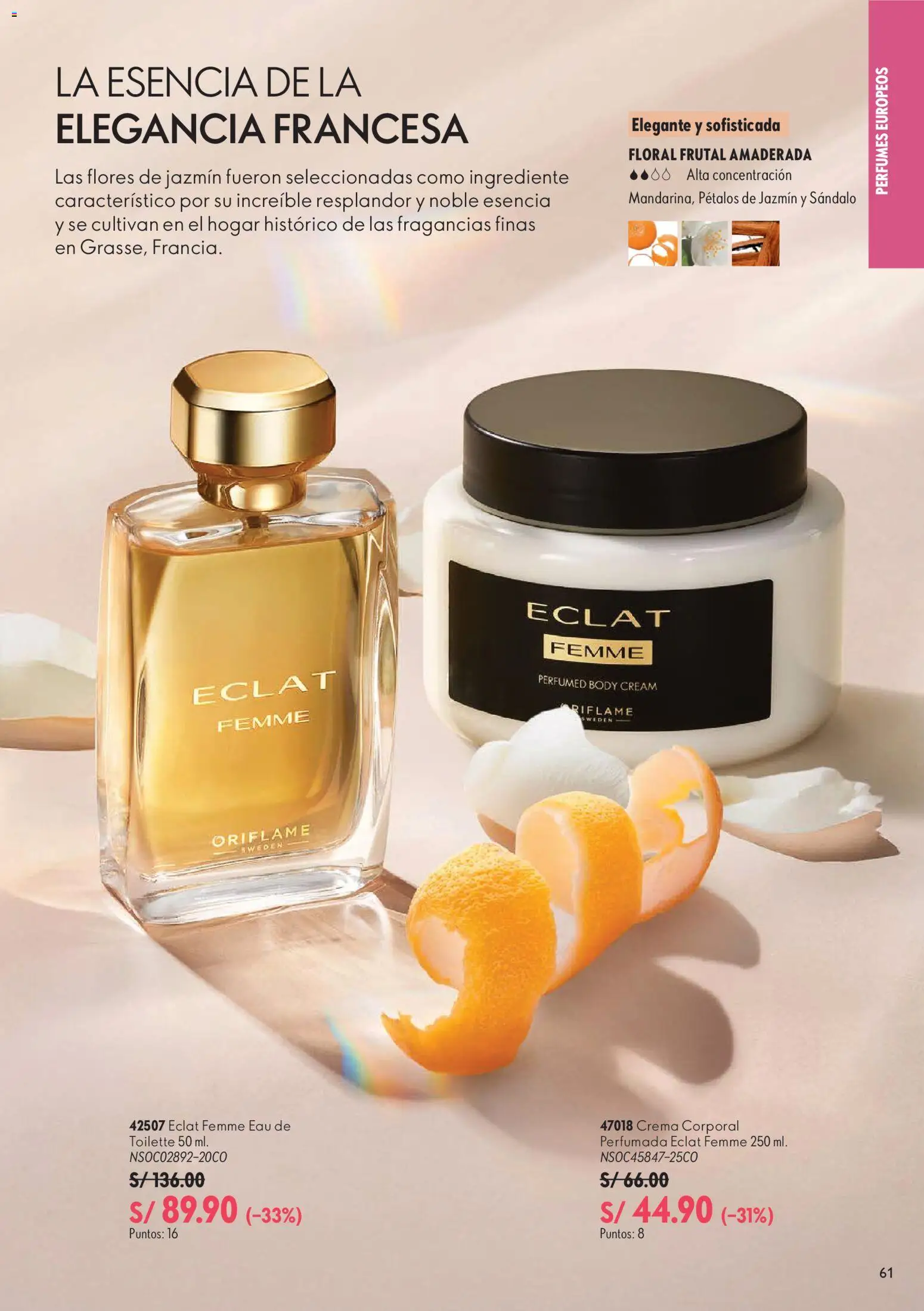 Catálogo Oriflame válido desde 20/06/2026 | Página: 61