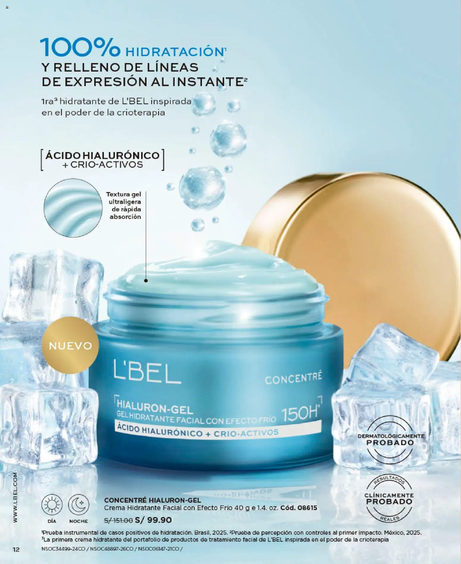 Catálogo L'Bel válido desde 09/09/2026 | Página: 12 | Productos: Crema