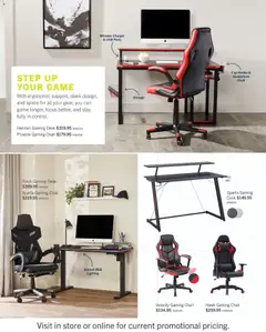 Preview of The Brick flyer - Back to class from shop The Brick valid from Jul 16, 2026 | Page: 6 | Products: Game, Chair