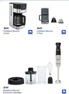 Vista previa Coppel catálogo válido desde el 01/09/2026 | Página: 27 | Productos: Cafetera, Batidora