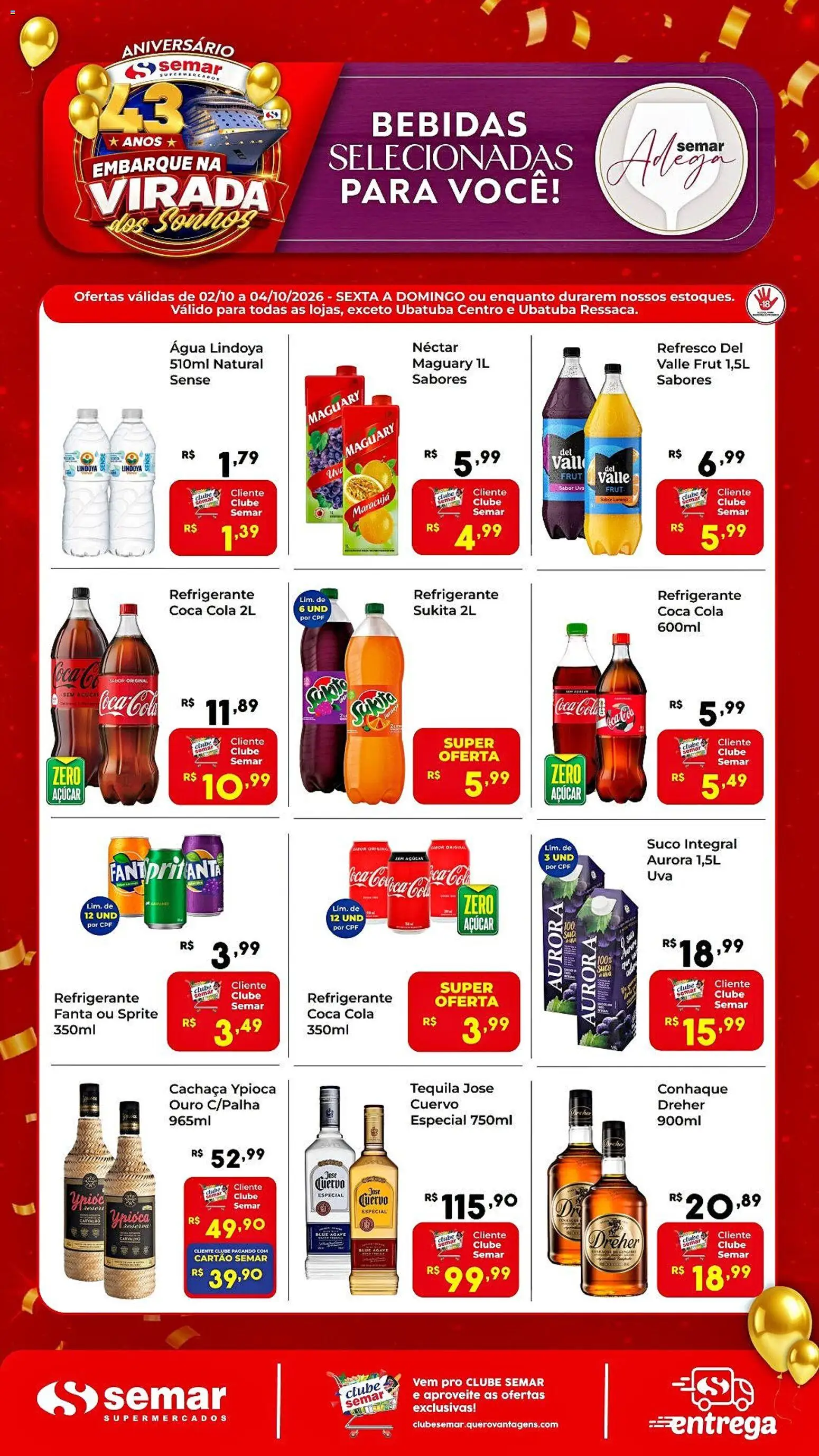 Semar Supermercado Folheto - válido de 02/10/2026 | Página: 1