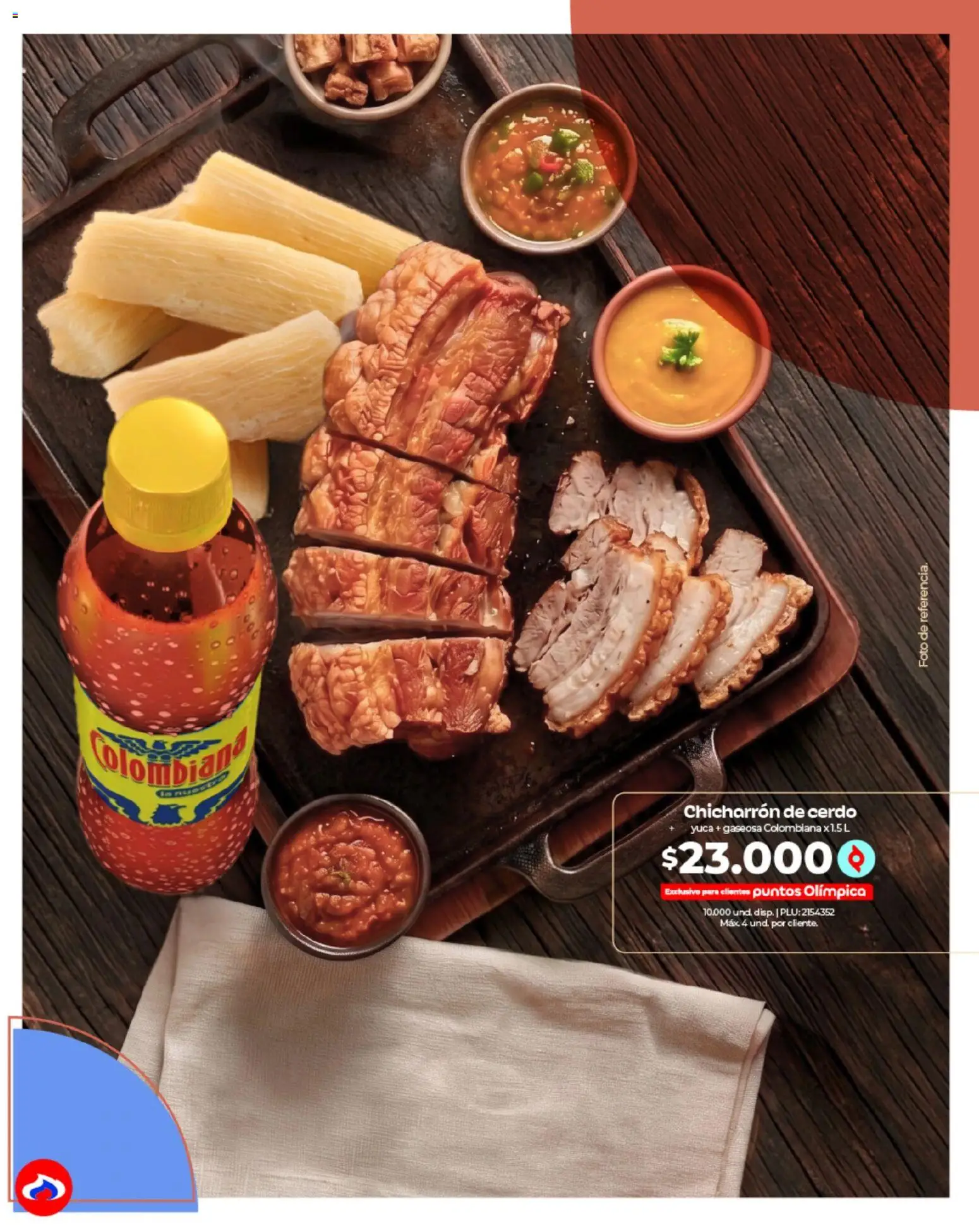 Olímpica revista - valida desde el 05.06.2026 | Página: 10 | Productos: Cerdo, Gaseosa, Yuca