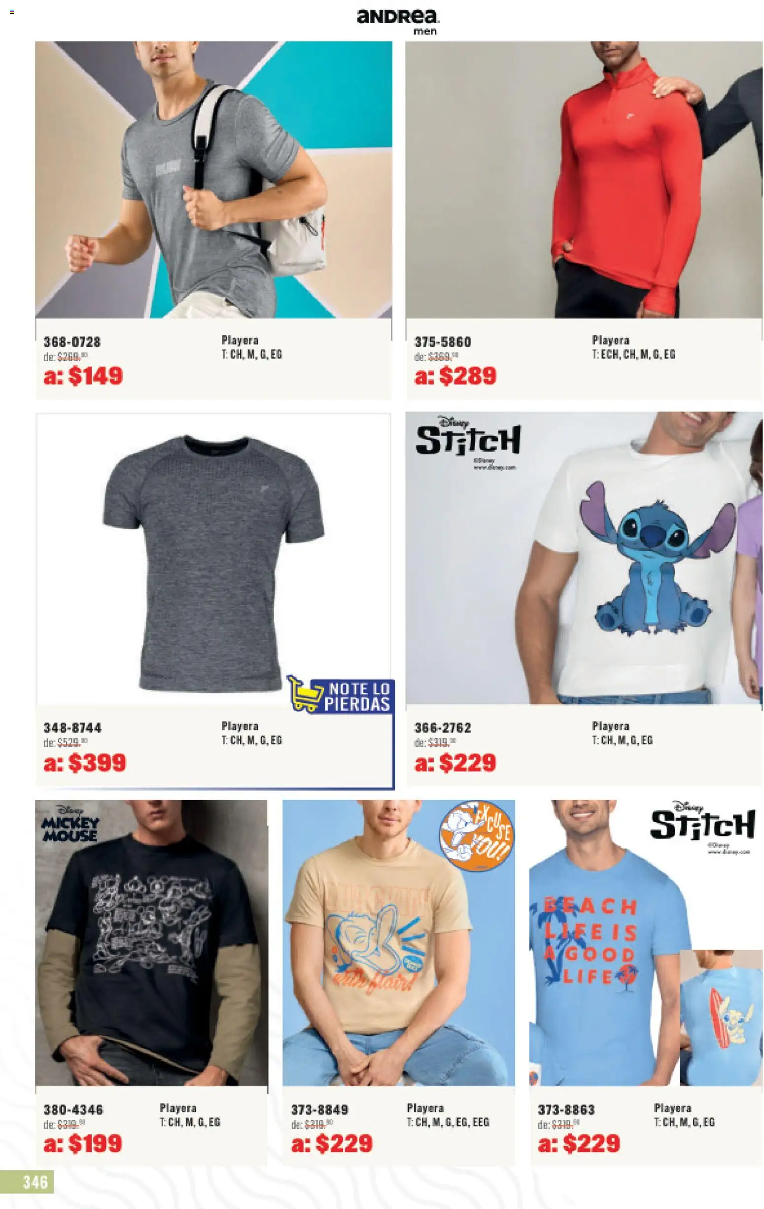 Nuevas ofertas de Andrea válidas en toda la República Mexicana desde el 31.05.2026. ¡Encuentra las mejores ofertas en Andrea catálogo Outlet! | Página: 346