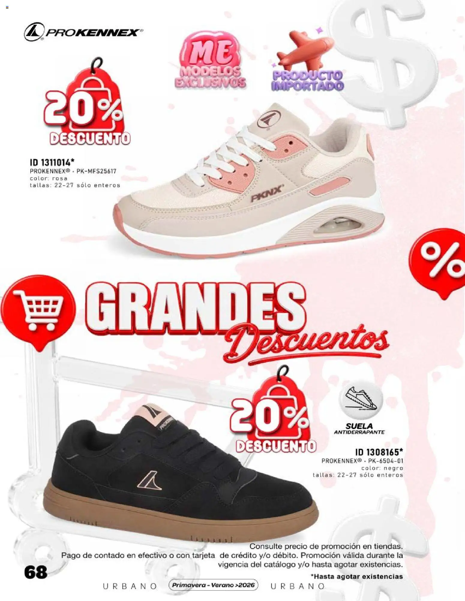 Nuevas ofertas de Price Shoes válidas en toda la República Mexicana desde el 03/07/2026. ¡Encuentra las mejores ofertas en Price Shoes catálogo Oportunidades Urbano! | Página: 68