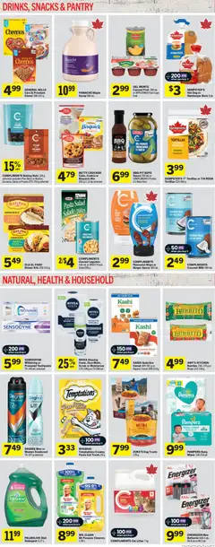 Preview of Foodland weekly flyer / circulaire from shop Foodland valid from Jul 2, 2026 | Page: 9 | Products: Salad, Toothpaste, Detergent, Milk