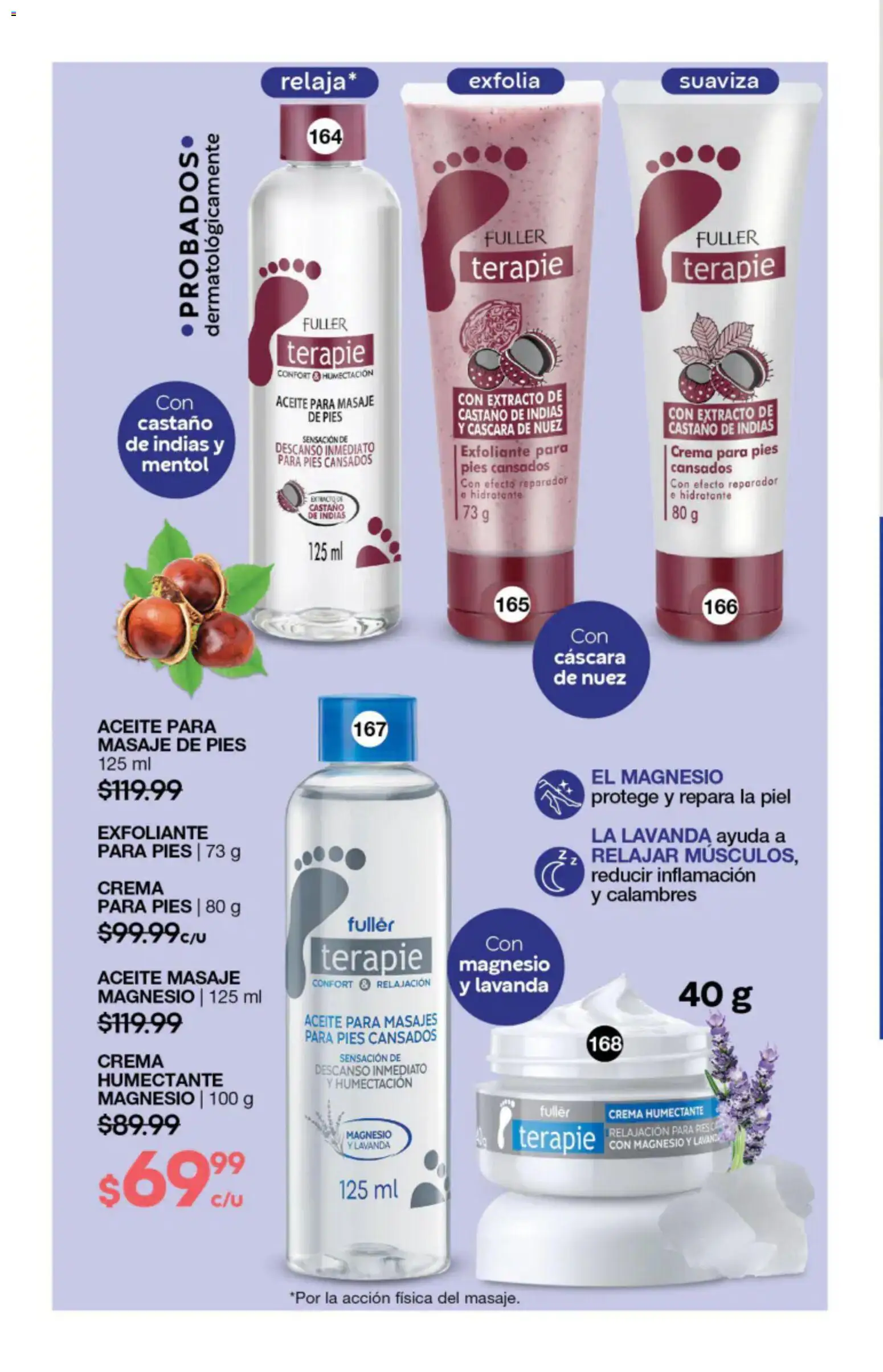 Nuevas ofertas de Fuller válidas en toda la República Mexicana desde el 08/07/2026. ¡Encuentra las mejores ofertas en Fuller campaña 7 2026! | Página: 72 | Productos: Crema, Aceite, Nuez