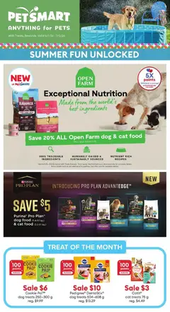 Preview of Petsmart weekly flyer / circulaire from shop Petsmart valid from 01.06.2026