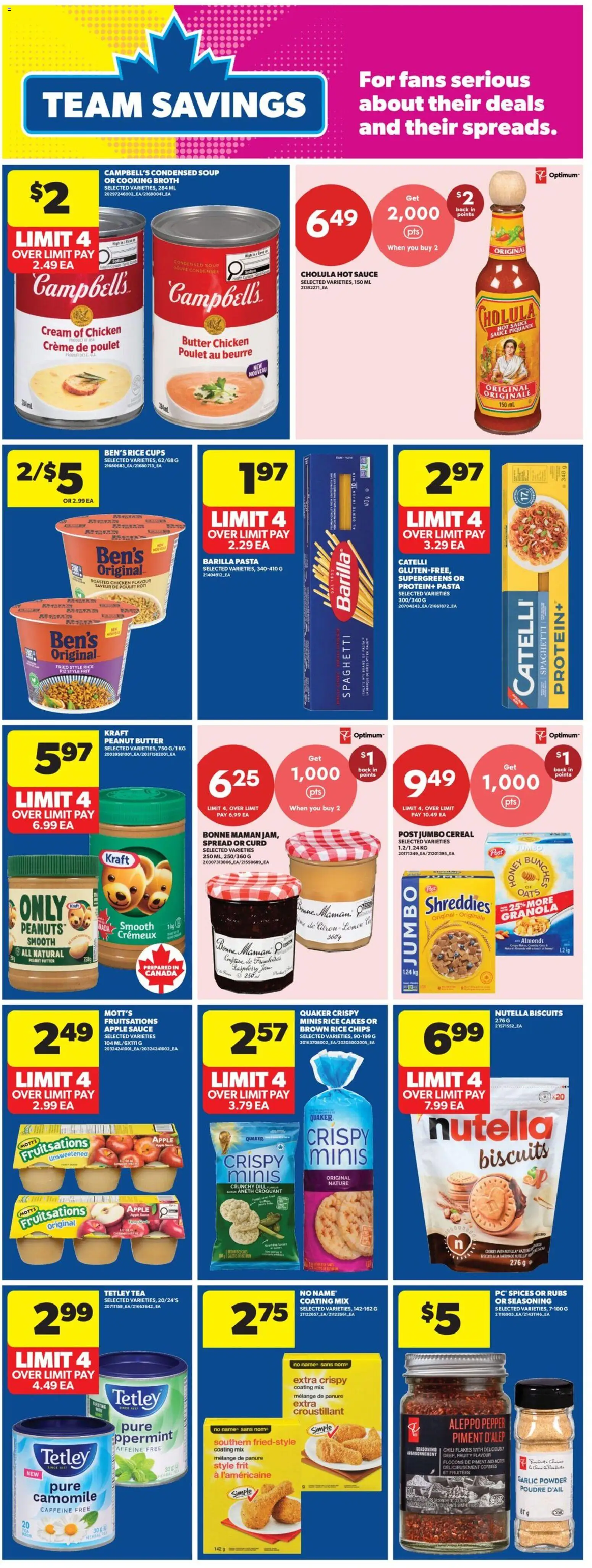 Real Canadian Superstore flyer valid from 18.06.2026 | Page: 27 | Products: Rice, Pasta, Cookies, Chicken