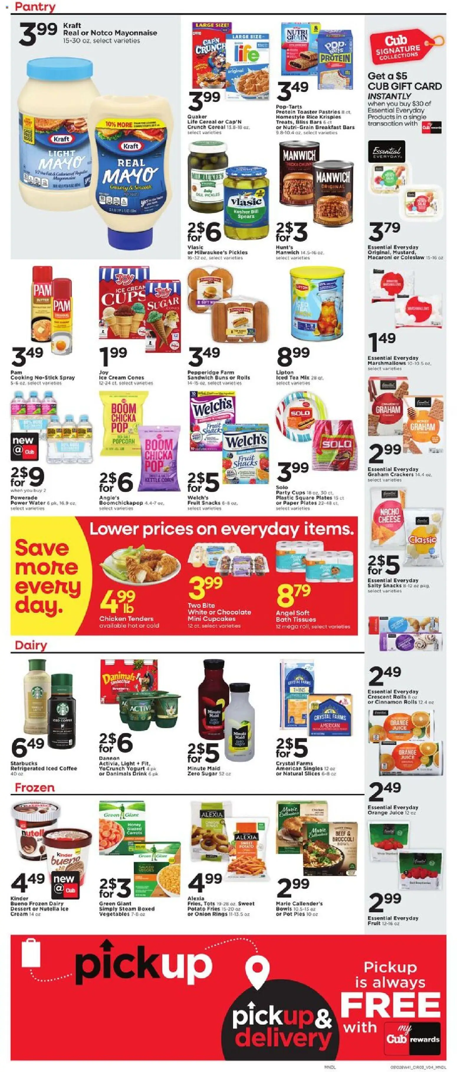 Cub Foods Weekly Savings - MN - valid from 10.05.2026 | Page: 5 | Products: Bath, Cheese, Yogurt, Ice cream