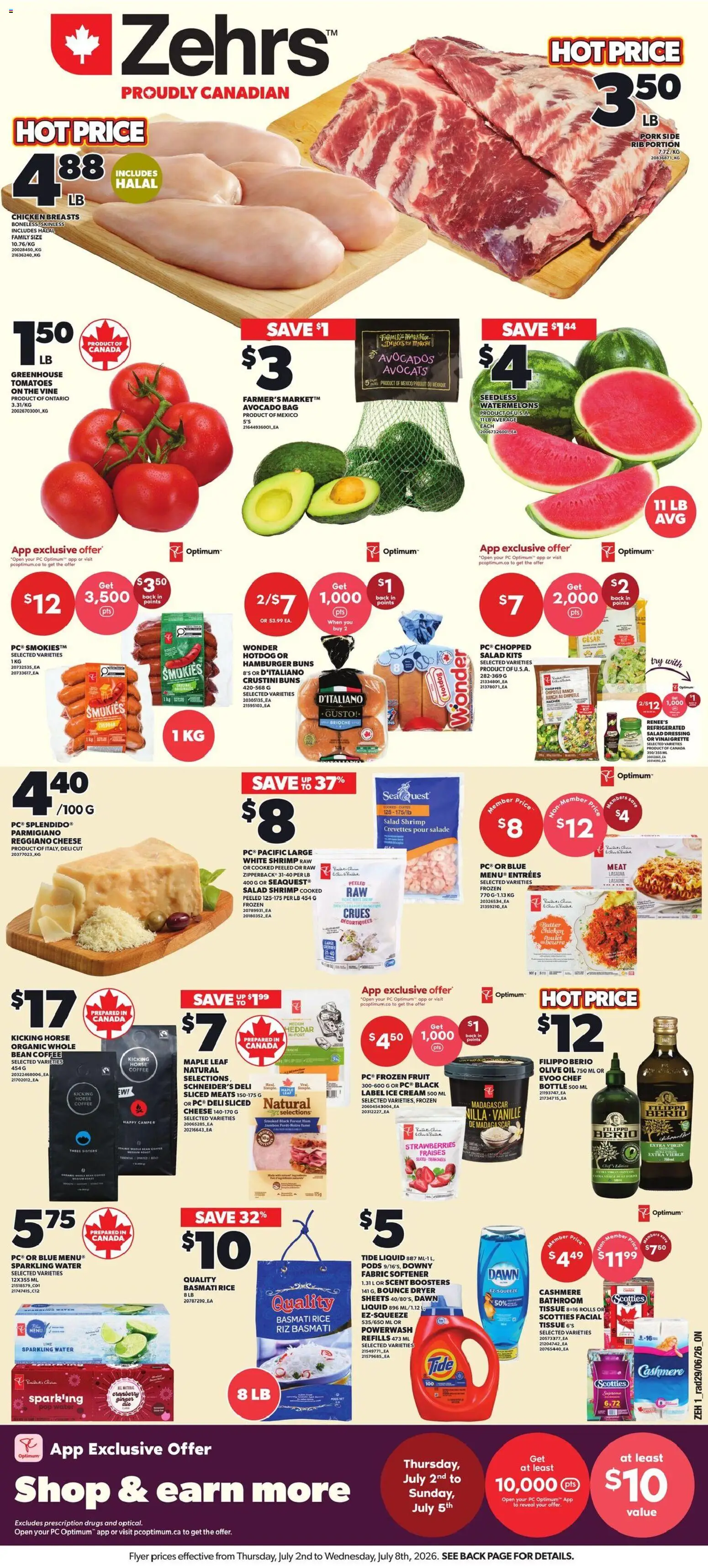 Zehrs flyer valid from Jul 2, 2026 | Page: 2