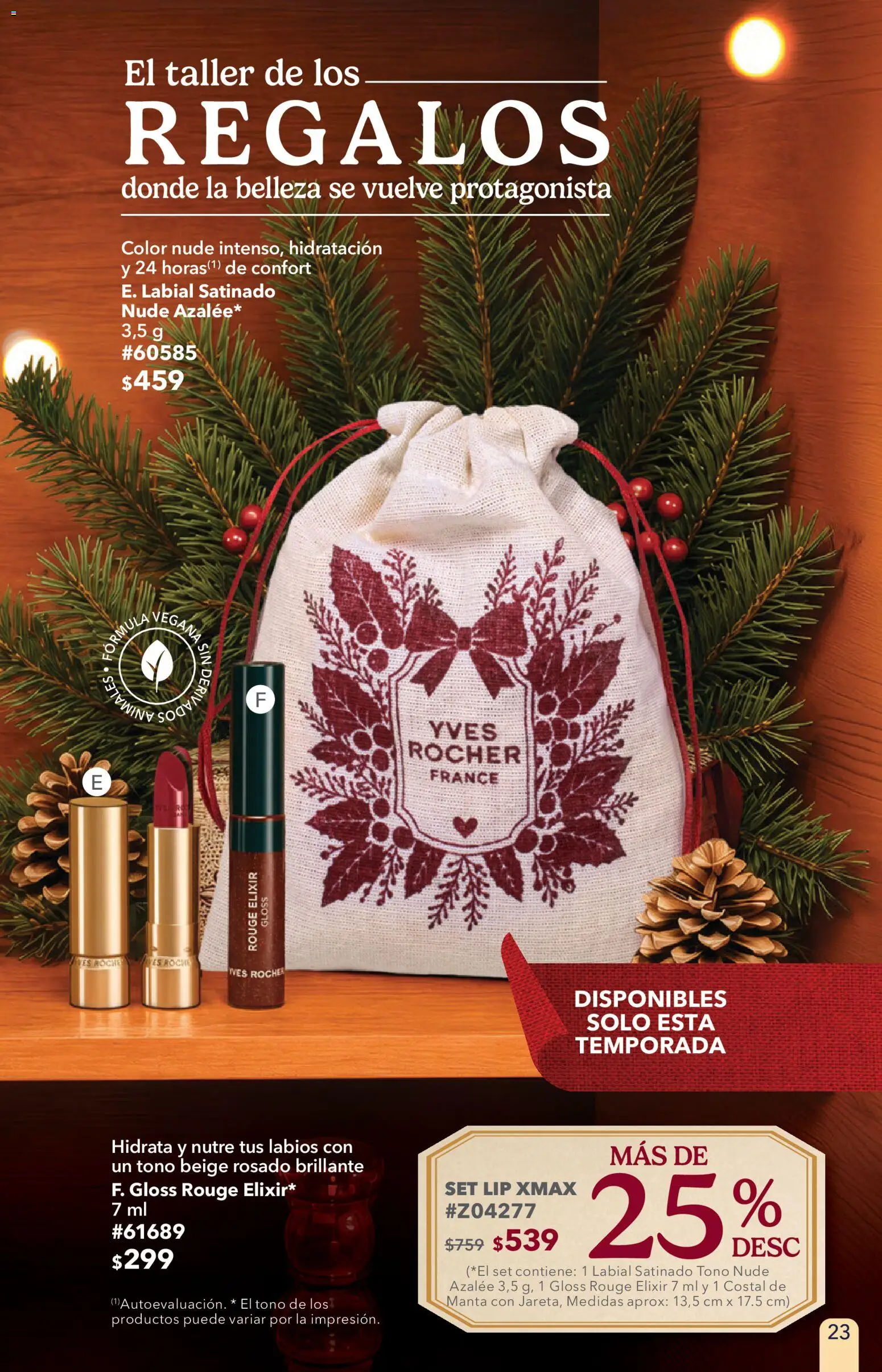 Nuevas ofertas de Yves Rocher válidas en toda la República Mexicana desde el 27/10/2026. ¡Encuentra las mejores ofertas en Yves Rocher campaña 15 2026! | Página: 23