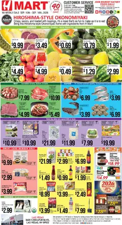 Preview of Hmart weekly ads valid from 09/10/2026