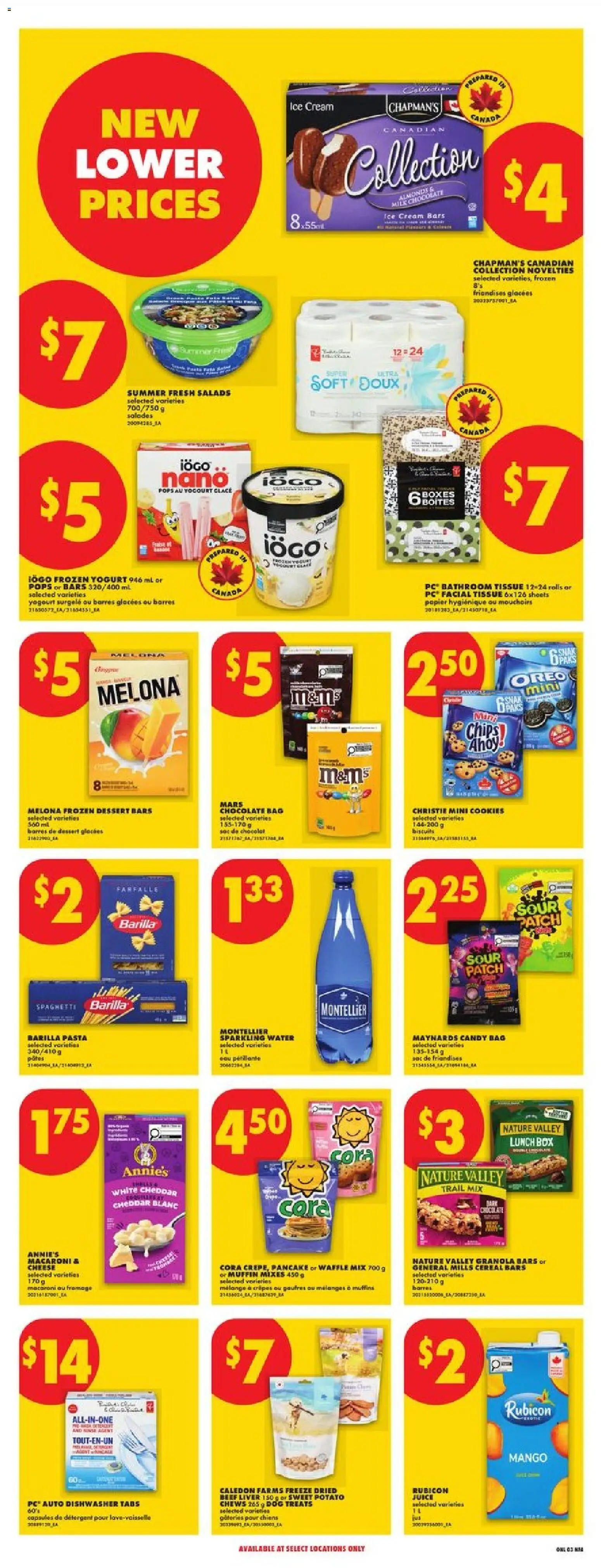 No Frills flyer valid from Jul 16, 2026 | Page: 8 | Products: Beef, Cookies, Cheese, Yogurt
