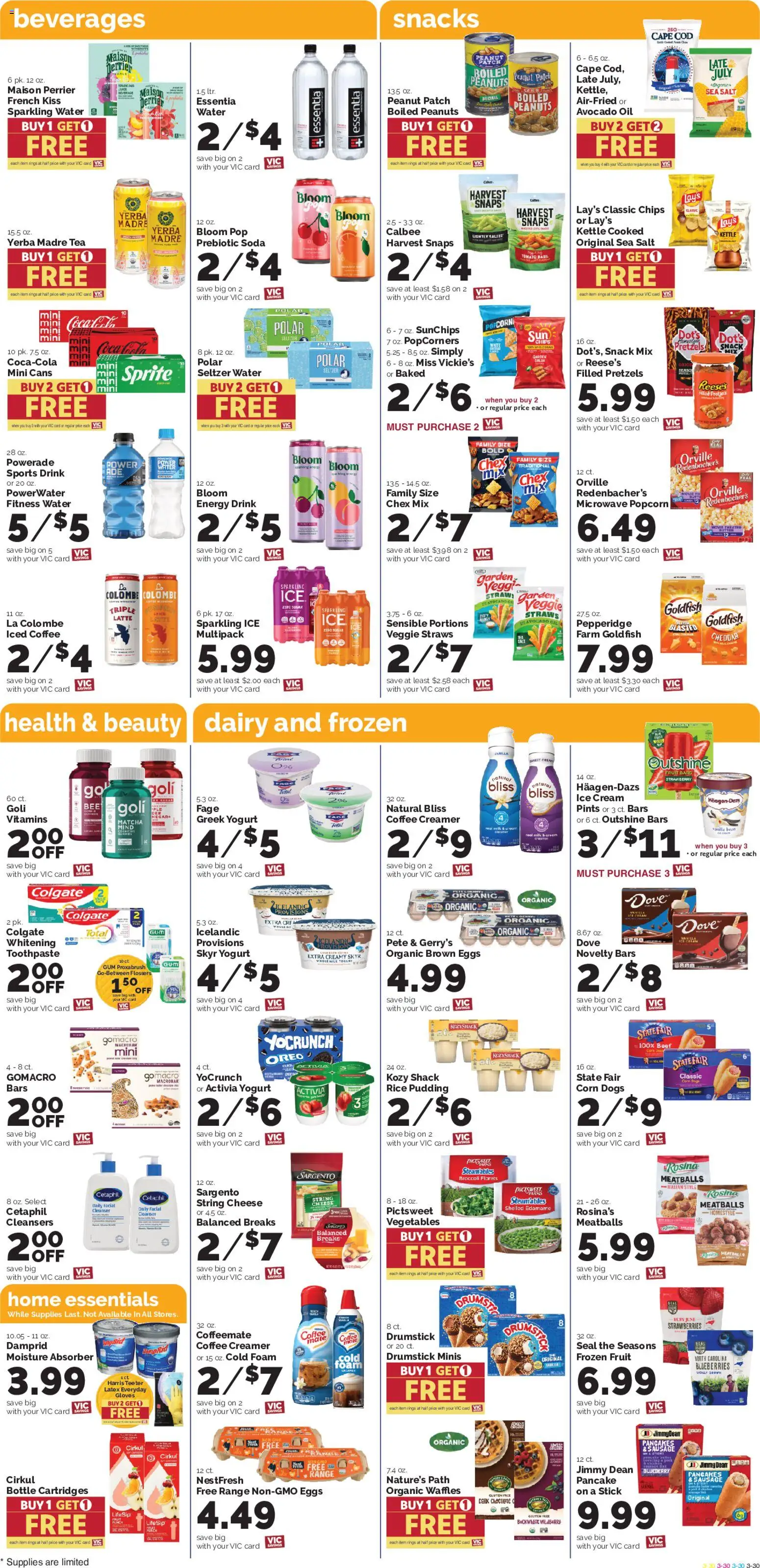 Harris Teeter Weekly Ad - valid from 09/09/2026 | Page: 6 | Products: Corn, Matcha, Tea, Fruit