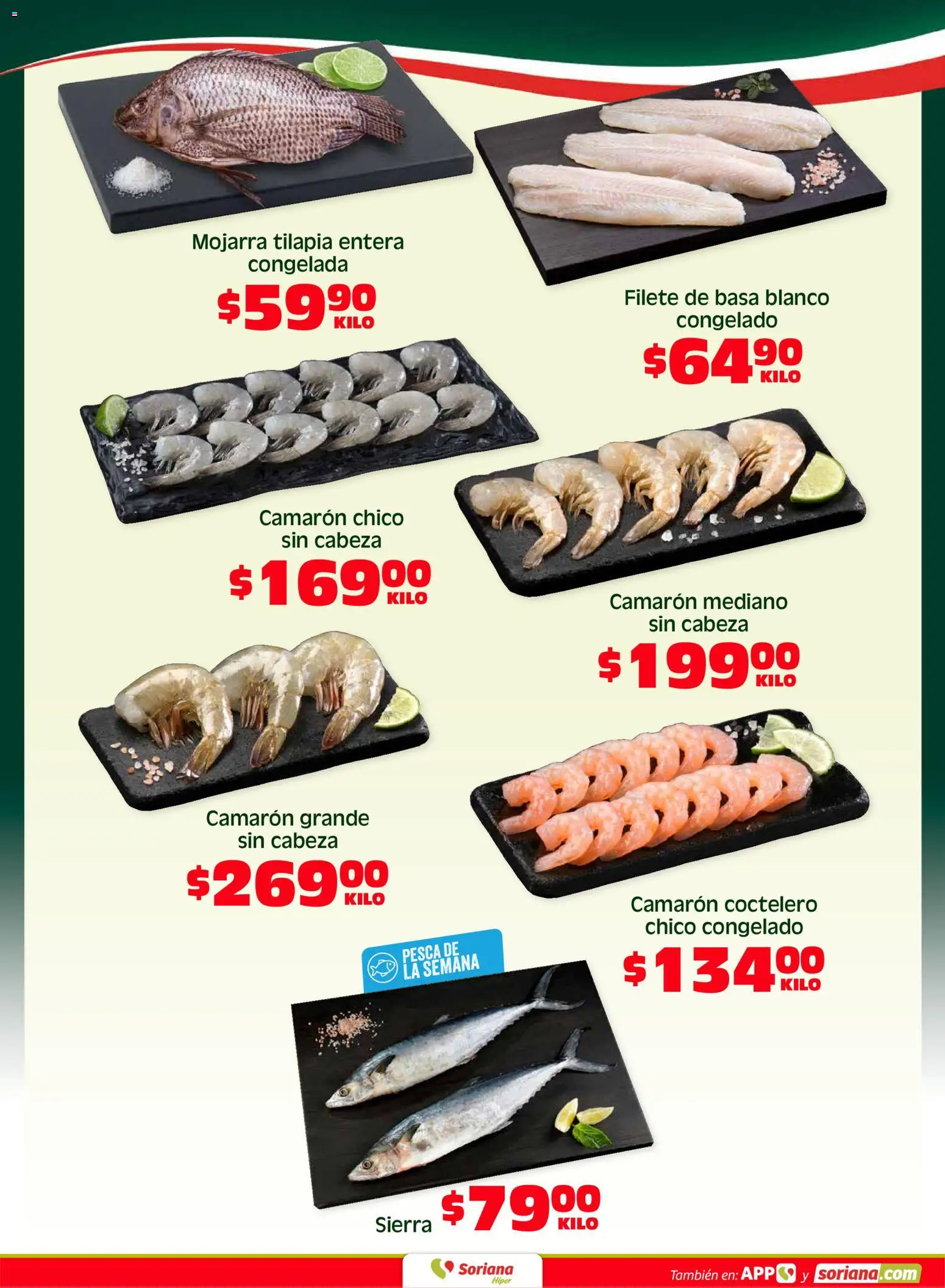 Nuevas ofertas de Soriana válidas en toda la República Mexicana desde el 08.05.2026. ¡Encuentra las mejores ofertas en Soriana Fin de Semana Híper: Juárez! | Página: 5 | Productos: Sierra