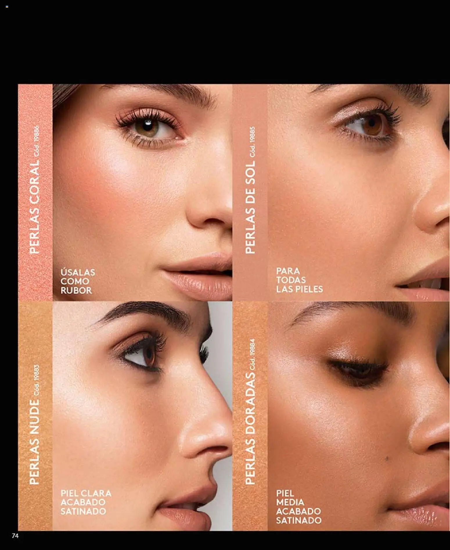 Ésika revista - valida desde el 13.03.2026 | Página: 74 | Productos: Rubor