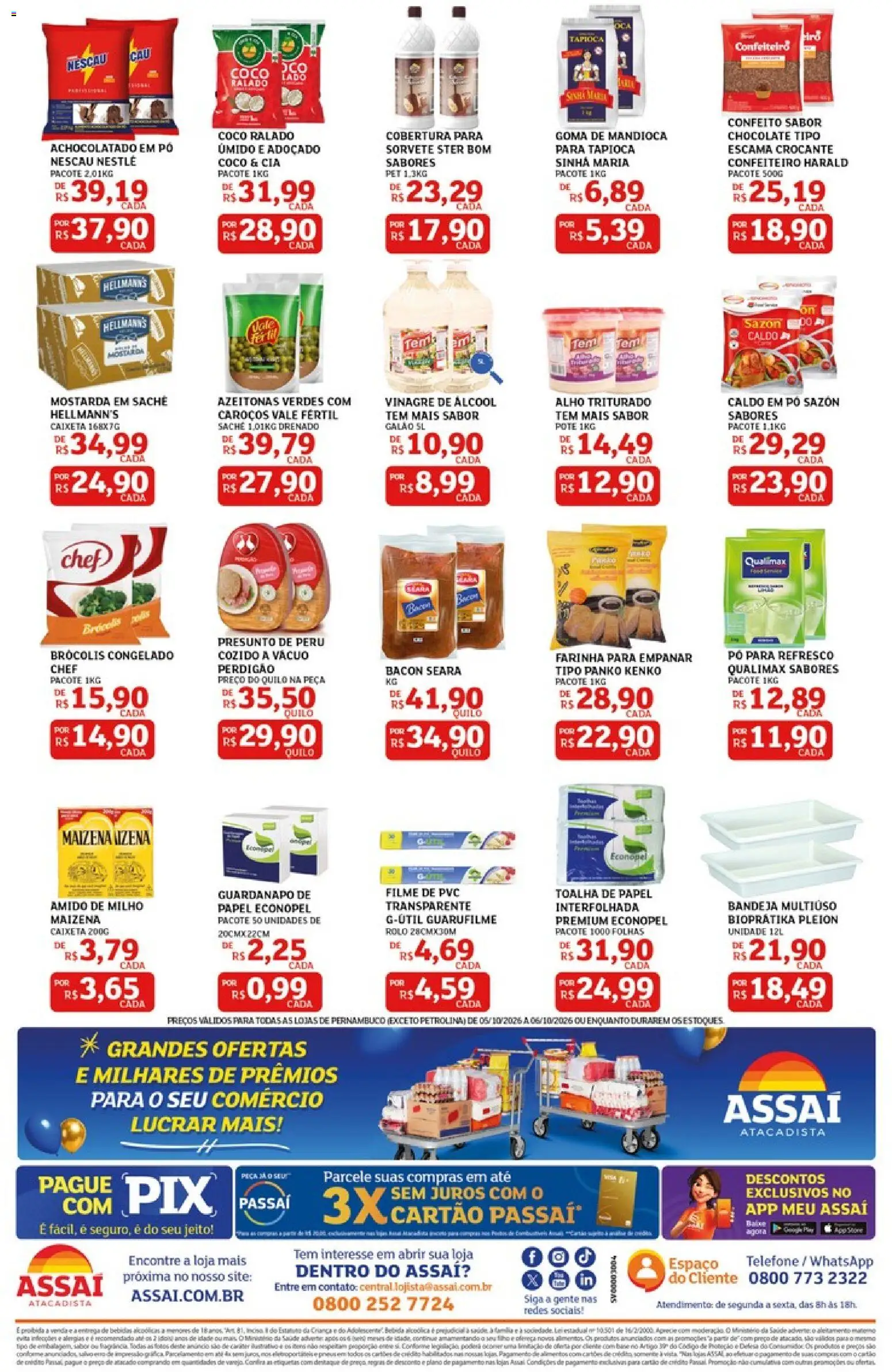 Assaí Atacadista Folheto - válido de 05/10/2026 | Página: 2