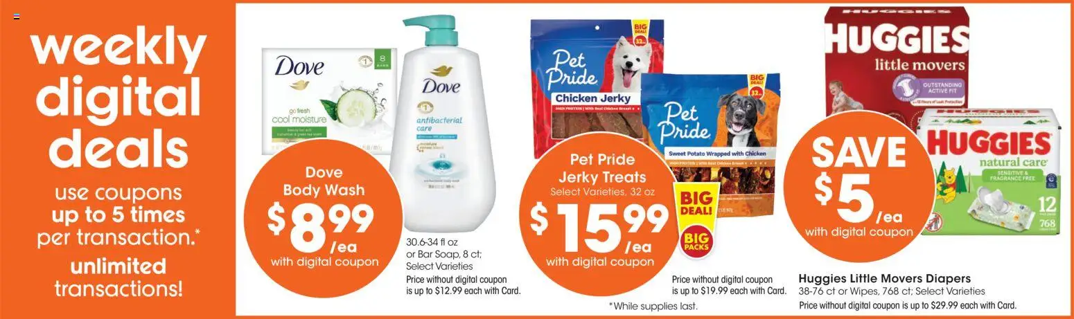 Dillons Weekly Ad - valid from 09/09/2026 | Page: 3 | Products: Diapers, Fragrance, Jerky, Body Wash
