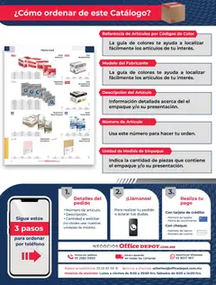 Vista previa de Office Depot catálogo 2026, nuevo folleto de la tienda, válido en México a partir del 12.01.2026 | Página: 2 | Productos: Banco, Té, Caja, Teléfono