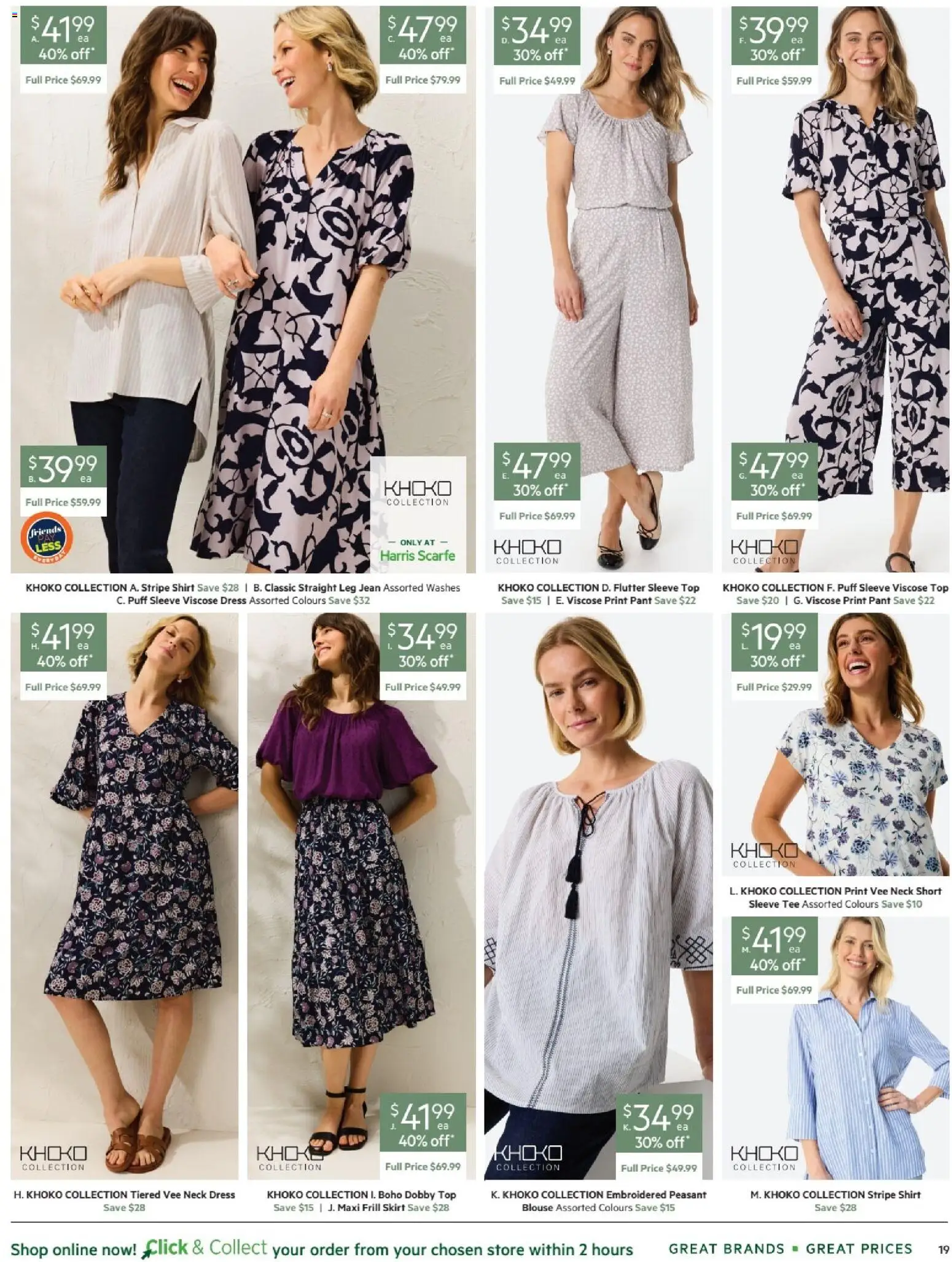 Harris Scarfe catalogue - valid from 20/08/2026 | Page: 19 | Products: Dress, Shirt, Blouse