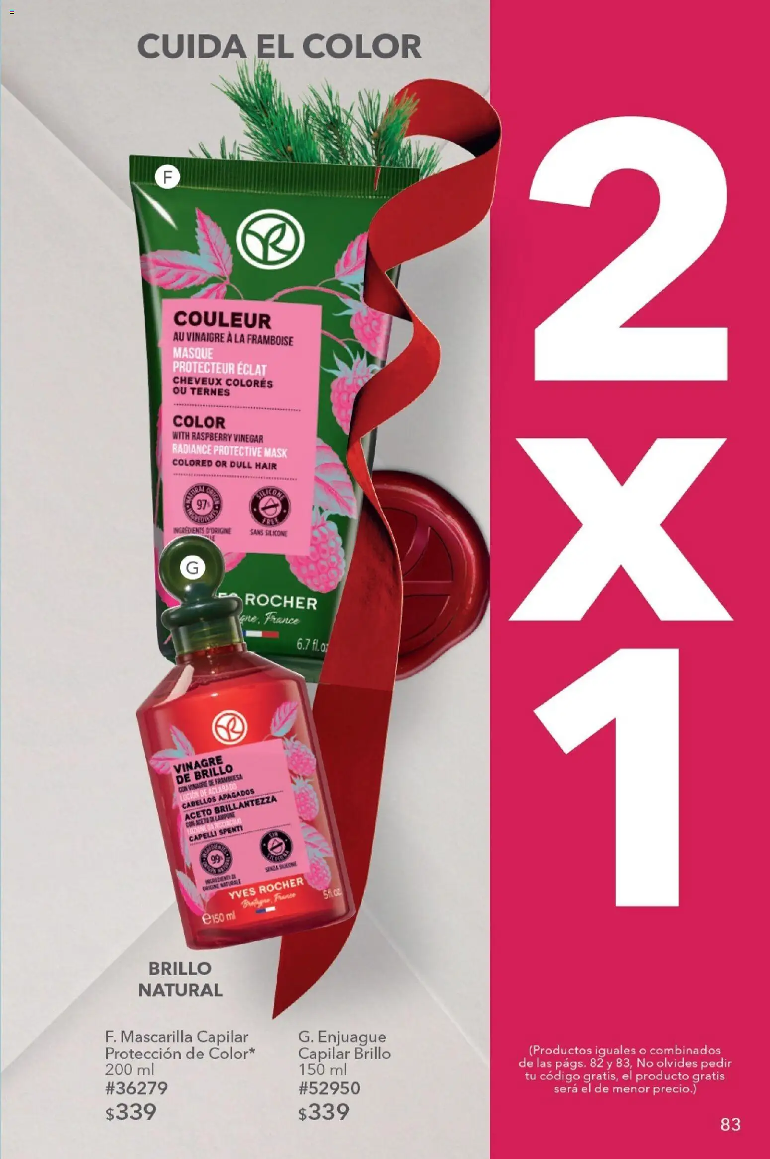 Nuevas ofertas de Yves Rocher válidas en toda la República Mexicana desde el 18/11/2026. ¡Encuentra las mejores ofertas en Yves Rocher campaña 16 2026! | Página: 85