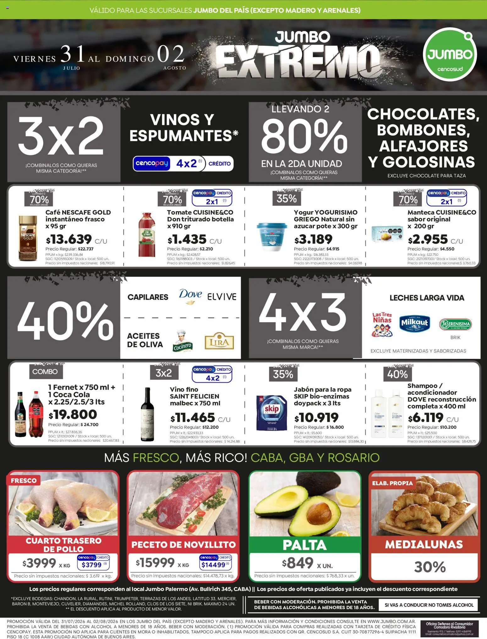 Jumbo ofertas │ válido desde el 31/07/2026 | Página: 1
