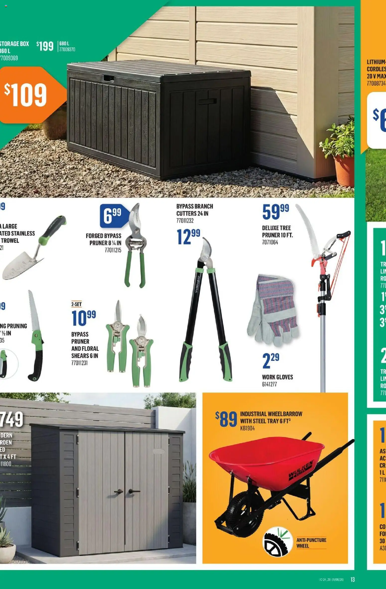 Canac flyer valid from 11.06.2026 | Page: 16 | Products: Gloves, Box
