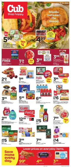 Preview of Cub Foods weekly ads valid from 07/19/2026 | Page: 1