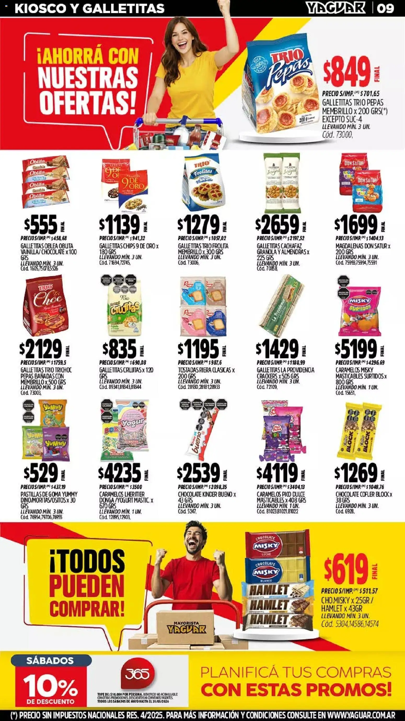Yaguar - Oferta Semanal Jujuy │ válido desde el 04.05.2026 | Página: 9