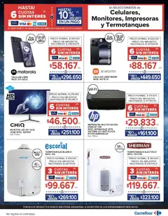 Vista previa Carrefour ofertas válido desde el 28.04.2026 | Página: 26 | Productos: Monitor, Impresora, Termotanque