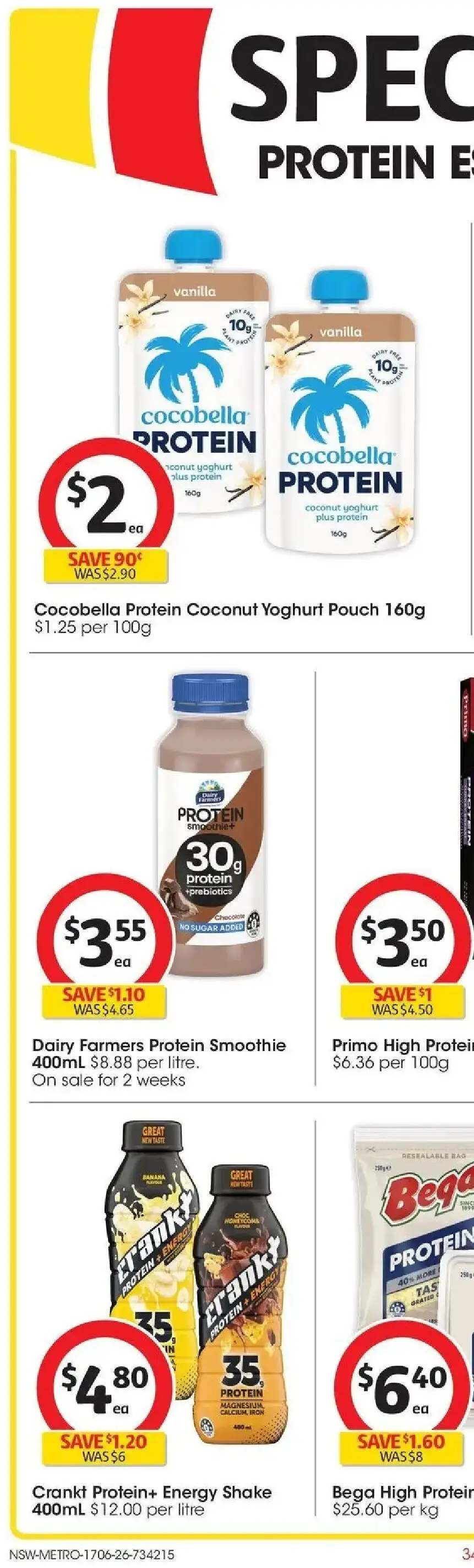 Coles catalogue - valid from 17.06.2026 | Page: 66 | Products: Dairy, Yoghurt, Bag, Iron