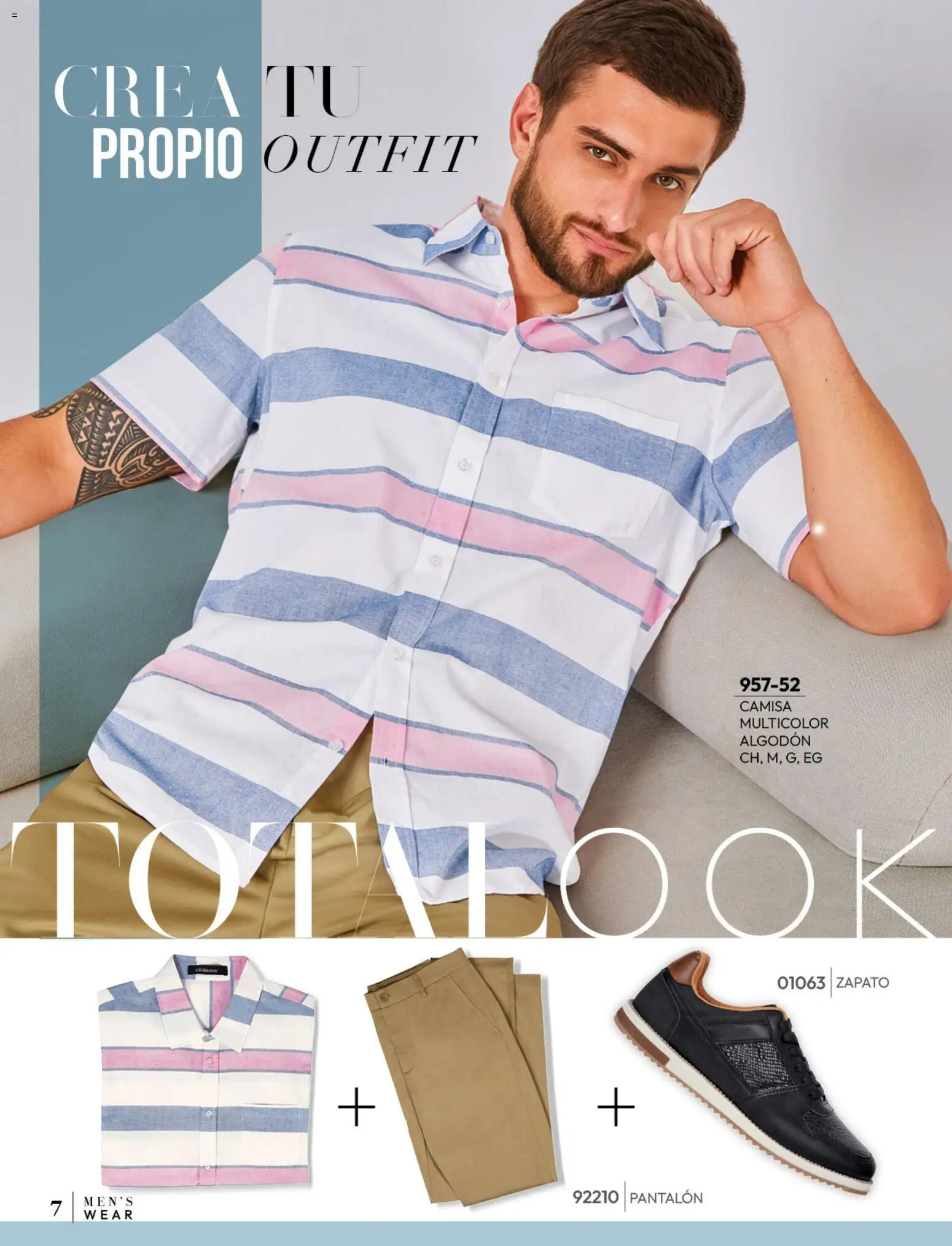 Nuevas ofertas de Cklass válidas en toda la República Mexicana desde el 08/07/2026. ¡Encuentra las mejores ofertas en Cklass catálogo Ropa caballero! | Página: 8 | Productos: Camisa, Algodón