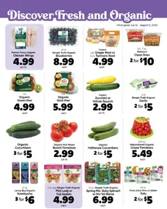 Preview of Harris Teeter weekly ads valid from 07/15/2026 | Page: 11 | Products: Zucchini, Apples, Cucumbers, Garlic