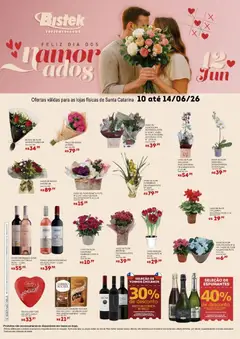Bistek Supermercados ofertas Dia dos Namorados - Pré-Visualização do folheto da loja Bistek Supermercados, válido de 10.06.2026 | Página: 1