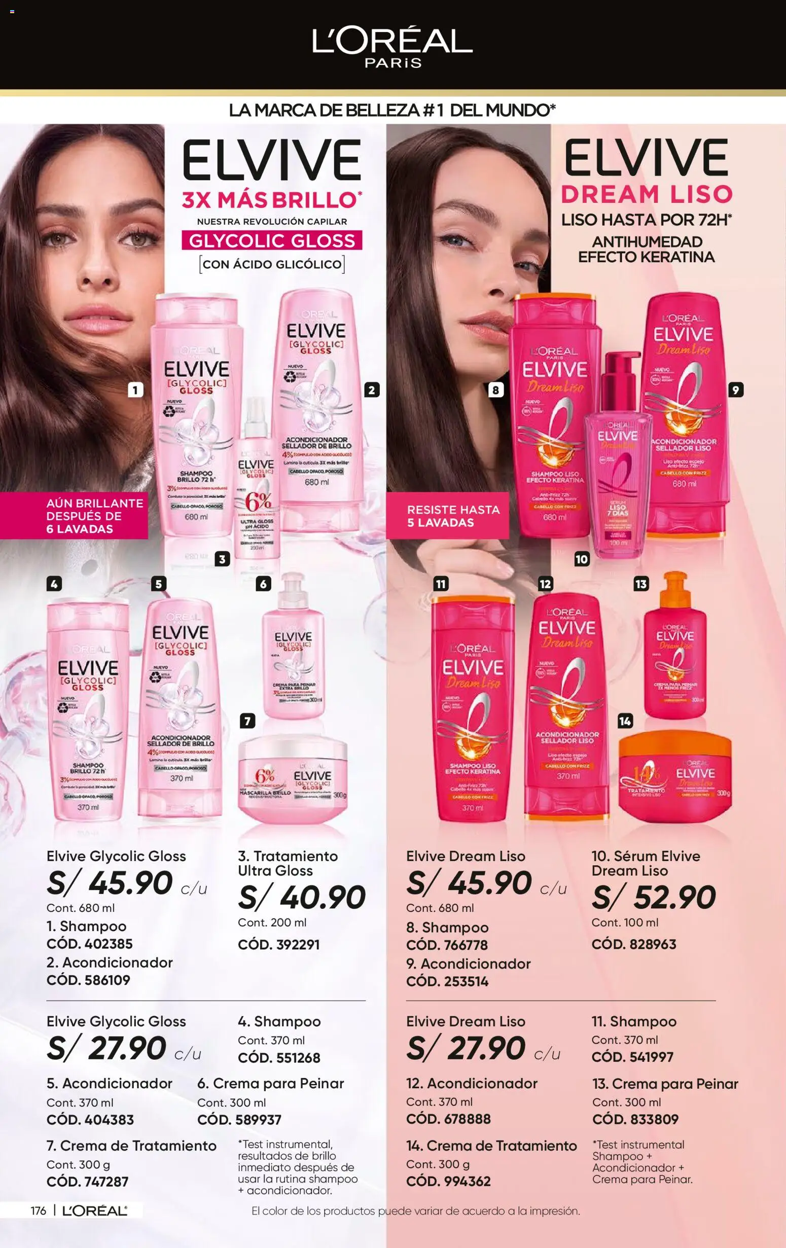 Catálogo Azzorti válido desde 27/07/2026 | Página: 178 | Productos: Shampoo, Acondicionador, Crema
